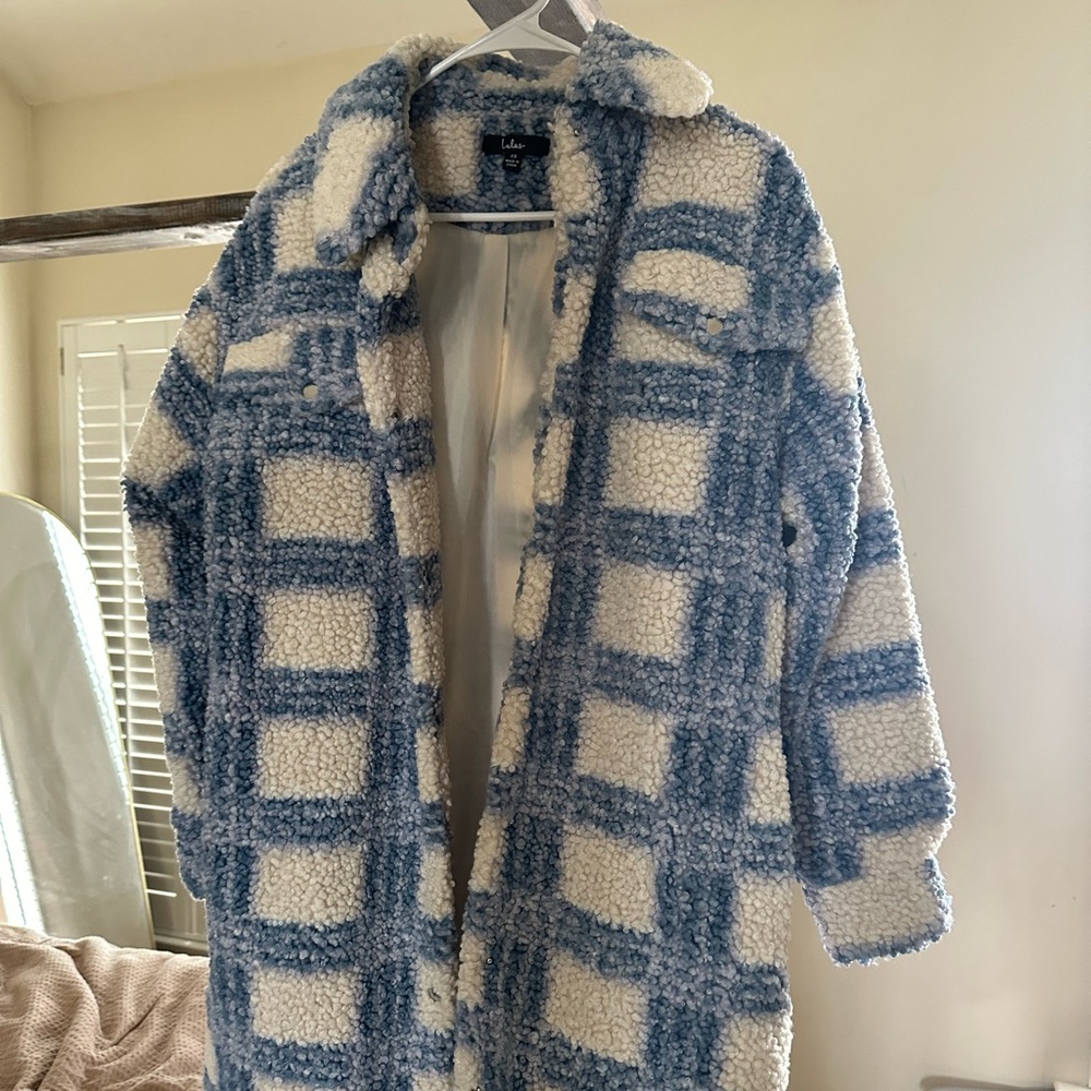 Lulus Sherpa coat!
